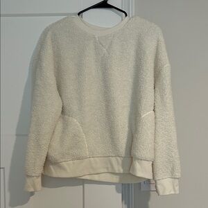 PINK Victoria's Secret Cream Crew Neck Sweater
